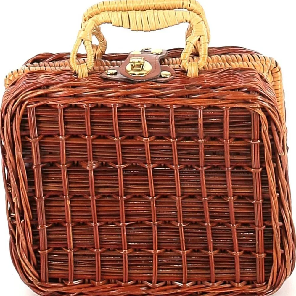 Wicker Purse